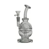 NMH-9-Stil Mini-Wasserpfeifen Glasbong Recycler Rauchen Wasserpfeife Dab Rig 14,5 cm Höhe mit 10 mm Gelenk