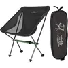Camp Furniture Campout Outdoor Camping Aluminium Składane krzesło Portable Moon Landing krzesło HKD230909