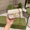 High-end merk Mamun Bag Designer Women's Handtas Wallet Fashion Design V Patroon Love Chain Single Shoulder Crossbody Body Classic Messenger Bag