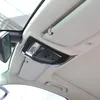 BMW X3 F25 X4 F26 2014-17 ABS 인테리어 돔 램프 트림 데스 칼스 247B에 대한 탄소 섬유 스타일 자동차 지붕 독서 조명 장식