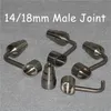 90 degree bucket GR2 Titanium Nails 14&18mm Titanium Nail 10mm&14mm&19mm Joint Domeless Titanium Nail For Male and Female quartz b238Y