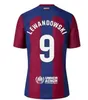 2023 2024 Camisetas de Football Soccer Jerseys lewandowski pedri gavi 23 24 fc ansu fati ferran raphinha destフットボールシャツmenキットキッズ装備