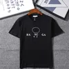 Mens Designer Clothing Famous T Shirt Letter Print Round Neck Short Sleeve Black White Fashion Men Women T Shirts S-3XL 4XL169J