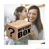 Portabla högtalare Mystery Box Electronics Random Boxes Birthday Surprise Gifts ADT Lucky som Drones Smart Watches Bluetooth Drop Dhrpy