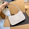 bolsa de ombro clássica bolsa de mulher de luxo bolsa pochette bolsa de couro genuíno de alta qualidade alça de ombro ajustável rosa branco muitas cores tamanho 25 cm saco de pó