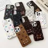 Beautiful iPhone Phone Cases 15 14 13 Pro Max L Luxury Leather Purse High Quality 16 15pro 14pro 13pro 12pro 12 11 X Xs 7 8 Samung S20 S21 S22 S23 Ultra with Logo Box Man Woman