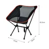 Muebles de campamento Silla plegable ultraligera para acampar Sillas de playa portátiles Senderismo al aire libre Picnic Silla de pesca portátil Muebles de viaje HKD230909