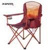 Camp Furniture Ozark Trail Chaise de camping surdimensionnée avec motif de montagnes ombrées plus fraîches Rouge et Orange HKD230909