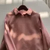 Damesvesten Korea Fashion Trui Herfst Gebreide Tops Vest Ronde Hals Roze Mouwloos Vest