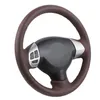 Synthetic Leather Car Steering Wheel Cover For Mercedes Benz W164 MClass ML350 ML500 X164 GlClass GL4 Steering Wheel Braid J220808250Q