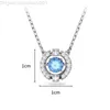 Fashion Designer Pendant Necklace Charm SPARKLING DANCE New Luxury for Women high-quality Jewerlry Accessories Necklaces Chain F9XK