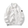 Moda tasarımcı ceket basit lüks işlemeli rozet sıcak tasarım ceket rüzgar geçirmez su geçirmez polyester ceket gündelik taş jack352p