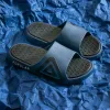 Designer Slippers Women Leather Ledies Casual Womans Sandal Stylish Luxury Fishermans Flat Buckle Rubber