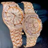 Luxury Watches Mens Watch Designer Watches High Quality Movement Watches Män Moissanite Watch Iced Out Watch Diamond Watch Montre Automatisk Mekanisk klocka 011