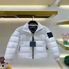 Jaqueta masculina com gola de pele, parka de inverno canadense à prova d'água, casaco de pato branco, moda masculina e feminina, casais, casual vers271o