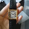 Venda Top clássico masculino feminino relógio de movimento de quartzo relógio de aço inoxidável relógio de quartzo masculino relógios de moda ca05317Q