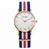 CAGARNY montres femmes mode Quartzc montre horloge femme or Rose Ultra mince boîtier en Nylon bracelet décontracté Ladies246j