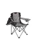 Kamp Mobilya Kamp Sandalye Gölgeli Siyah ve Gri Yetişkin Açık Sandalye HKD230909
