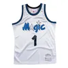 Anfernee Hardaway Magics Custom Basketball Jersey Orlandos Tracy McGrady Nick Anderson Grant Hill Dwight Howard Black Blue Size S-XXXL