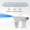 Steamer 1pc Nano Steam Gun Hair Care Nano Hydration Sprayer Dyeing Care Blue Micro Mist Machine Spray Steamer Trigger 230908