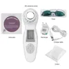 청소 도구 액세서리 3MHz 초음파 3 색상 Massager Galvanic Ionic Therapy Face Cleaner 진동 초음파 마사지 230908에서 P LED P LED P LED