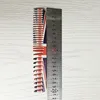 Wholesale of new plastic flag printed hair combs, multiple combinations, hair salons, home combs, hair tools