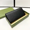 Designer Mens Short Wallet Credit Card Holder Purse Woman Purses Long Black Wallet Money Clip