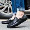 Chaussures habillées Baskets hommes chaussures de luxe marque décontracté hommes mocassins plats couleur unie respirant sans lacet noir doux chaussures de conduite Tenis Masculino 230908