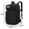 50L Duże pojemność mężczyzn wojskowych taktyczny plecak 3p Softback Outdood Waterproof Bug Buging RucksAck Torowanie worki do polowania na kemping T22254Z