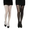 Chaussettes Bonneterie Femmes Collants Sexy Sheer Lace Big Dot Collants Points Noir White254r