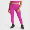 LL Yoga Suit Plush Align Leggings Fast and High Waisted Seamless Multiple Colors Peach For Running Cyclin Pants321P