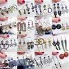 Retro Tassel Long Dangle Earrings For Women 925 Silver Eardrop Bohemia Earring Fashion Trend Accessories Jewelry 1 lot 10 pairs2761