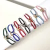 Chain Fashion 316L Stainless Steel Trinity ring string Bracelet three Rings hand strap couple bracelets for women and men fashion jewwelry famous brand x0909