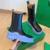 Martin Boots Designer الخريف شتاء منتصف الأكمام سميكة منصة مقاومة للماء أصلية أنبوب جلود دخان قصيرة أحذية قصيرة باطن المطاط الأزياء متعددة الاستخدامات