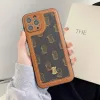 مصممي iPhone Case Fashion Phone Case لـ 12 14 Pro Max 11 13 Promax Classic Fashion Mens Leather Cover Cover G2309116Z