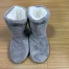 Slippers Winter Adult Men And Women Thick Warm Floor Shoes High Tube Non-Slip Indoor Cotton Shoes Plush Home Slippers Shoes Women 230908