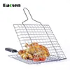 Everhome 1 pièces en acier inoxydable Barbecue Grill BBQ mailles poisson poulet Grill BBQ outils accessoires de cuisine T2005063306