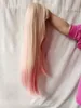 Cosplaypruiken Hoge kwaliteit Anime My Dress-Up Darling Marin Kitagawa Cosplaypruiken Lang Roze Gradiënt Hittebestendig haar Feestpruik een pruikkap 230908