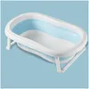 Bathing Tubs Seats Easy Folding Baby Bath Tub Portable Shower Eco-Friendly Born Bathtub With Drop Delivery Kids Maternity Dhnaq