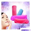 Serviette 40x17cm maquillage réutilisable microfibre femmes tissu facial magique visage nettoyage de la peau serviettes de lavage textiles de maison livraison directe jardin Dhgt5