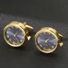 Gemelos Relojes de lujo para hombres Gemelos Clásico Francés Moda de negocios Reloj giratorio Color dorado Enlace Regalos de aniversario 230908