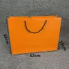 brand designer Original Gift Paper bag handbags Tote bag high quality Fashion Shopping Bags Whole cheaper 01a289G