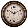 Wall Clocks CNIM 12-Inch Silent Non-Ticking Round Clocks Decorative Vintage Style Home Kitchen Living Room BedroomG2416