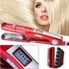 Curling Irons Steam Flat Iron Hair Starten Professional Curler Ceramic Straight Care Styling Tool 230909