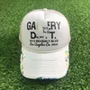 Designer Galleryes Caps Ball Capsamerican Dept Letter Lanvins Hat Gp Graffiti Mesh Truck Driver High Profile Trendy Baseball Cap Blue Fashion WhiteHH1L