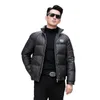 Canadá Designer Down Jacket Alta Qualidade 2023 Mens Jaquetas de Inverno Nova Moda Masculina Stand Pescoço 90 Pato Branco Casual Grande Casaco Quente M-5XL