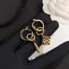 Fascino Orecchini placcati in oro 18k per le donne Orecchini di moda Accessori di gioielli per ragazze di lusso Regali stile giovanile urbano Selezionato Qualit231h