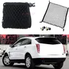 För Cadillac SRX 2004-2016 Bil Auto Vehicle Black BACK TRUNK COGGAGE ARGANGERA LAGRING NYLON PLAIN VERTICAL SEAT NET2432