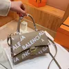 2023 Sacs à bandoulière en cuir design de mode pour femmes Version de luxe Sac à bandoulière simple Sac à main et sac à main 80% de réduction sur les points de vente slae