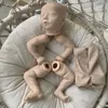 인형 NPK 21inch Reborn Doll Kit 한정판 잠자는 아기 미완성 인형 부품 230908